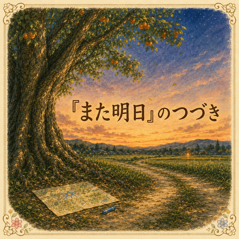 絵本「『また明日』のつづき」の表紙